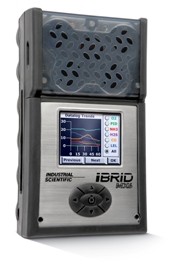 The MX6 iBrid, the first gas monitor to feature a full-color LCD display screen.