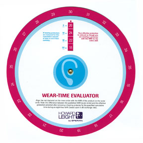 The new wear-time evaluation tool alerts noise-exposed workers to the danger of removing hearing protection.