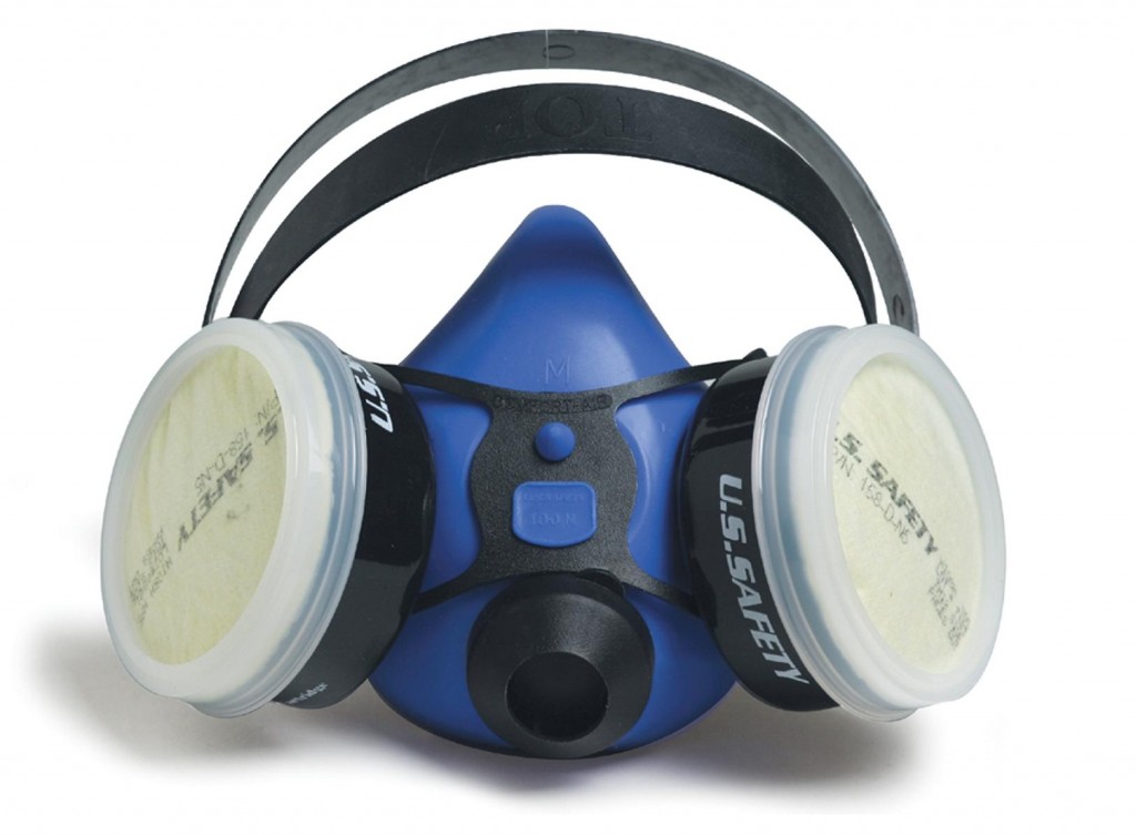 The US Safety, Premier Comfort Air Series 100 half-mask is molded in silicone without any additives