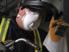 Particulate respirators protect against metal fumes in welding.