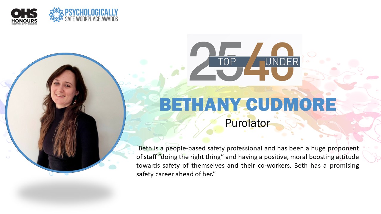 Bethany Cudmore, Purolator