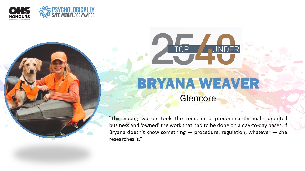 Bryana Weaver, Glencore