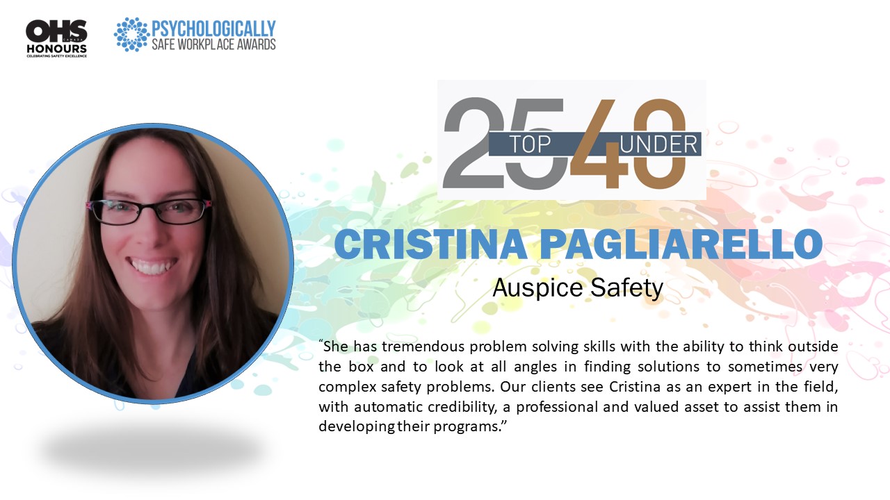 Cristina Pagliarello, Auspice Safety