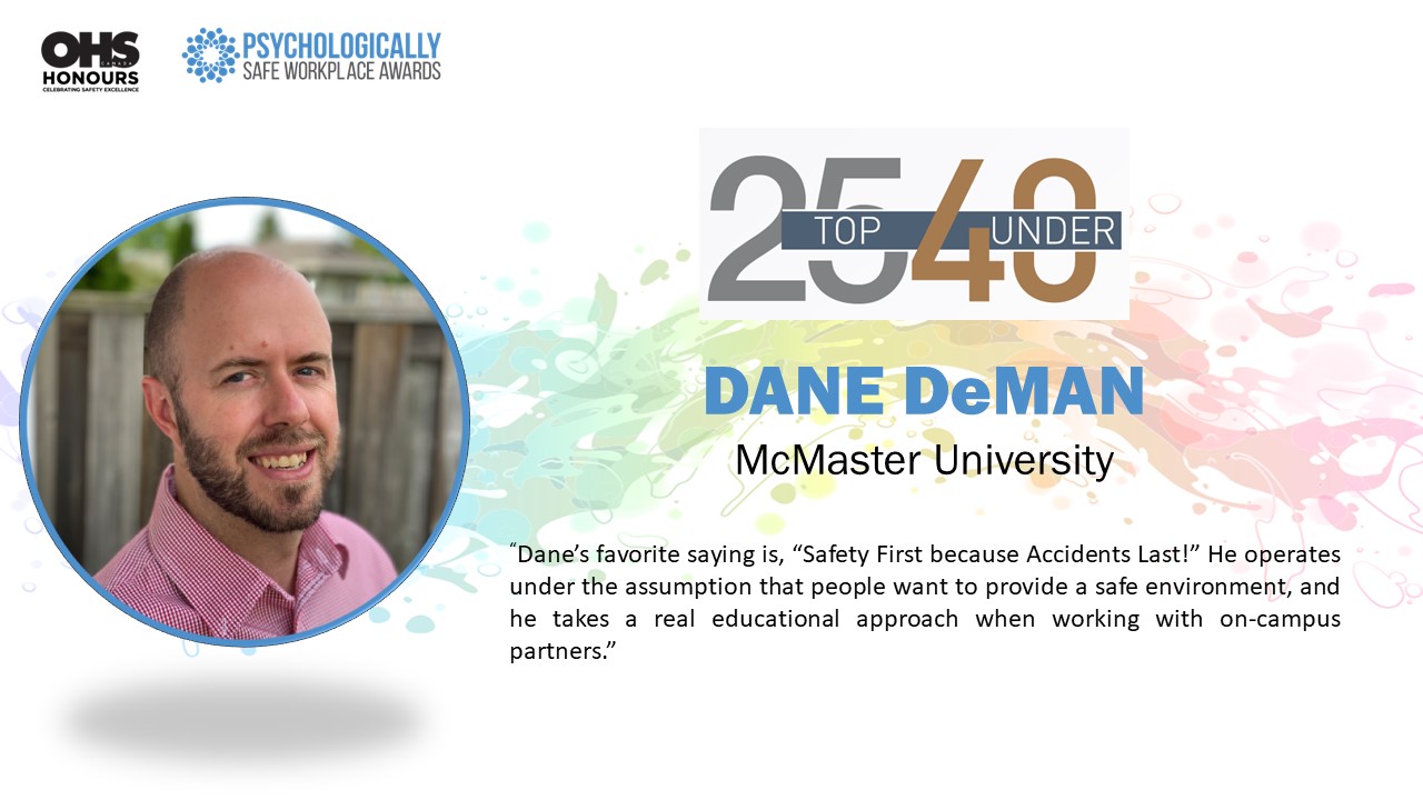 Dane DeMan, McMaster University 