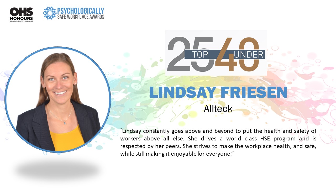 Lindsay Friesen, Allteck