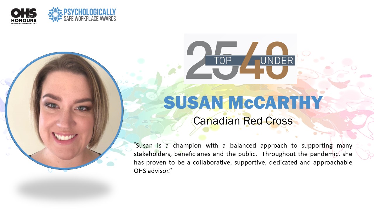 Susan McCarthy, Red Cross